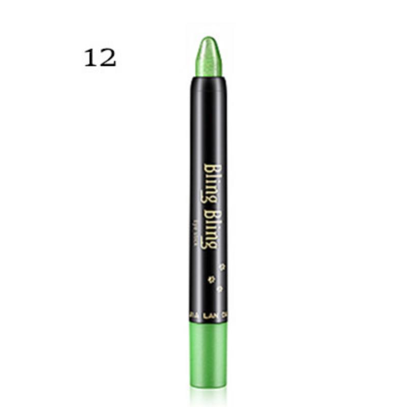 Водостойкие перламутровые тени для век, карандаш-карандаш, 15 цветов, стойкий блеск, мерцающие тени для век, ручка-подводка для глаз, инструменты для макияжа глаз