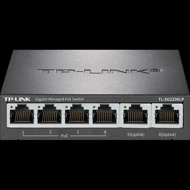 TP-Link 6-Port Gigabit 4-Port PoE Cloud Managed Switch