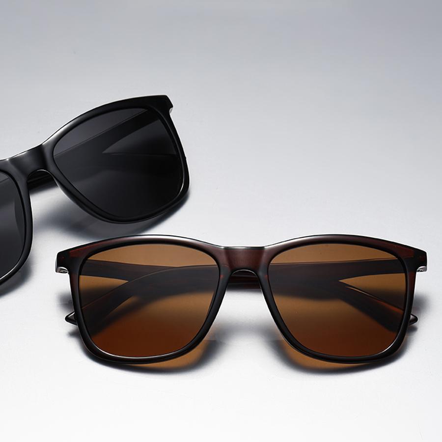 Модные солнцезащитные очки квадратные солнцезащитные очки поляризованные модный аксессуар UV400
