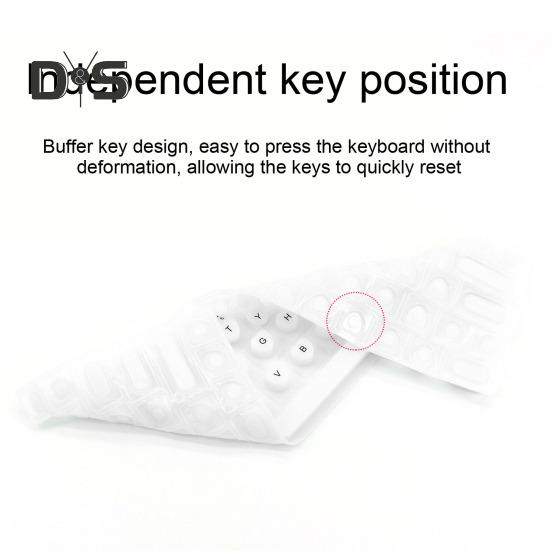 Пленка для клавиатуры Nail Art, износостойкая, с сильной адгезией, универсальная, простая установка, наклейки для набора текста на ногтях, пленка для покрытия клавиатуры