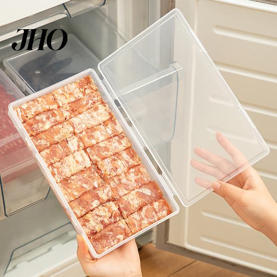 Freshness Preserving Container Refrigerator Storage Box with Lid Food Grade Transparent Frozing Meat Large Capacity Multi-function Vegetable
