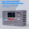 Контроллер панели солнечной зарядки 30A-100A 12В/24В Системы Регулятор солнечной зарядки со стабилизацией напряжения Защита от перезаряда Рассеивание тепла