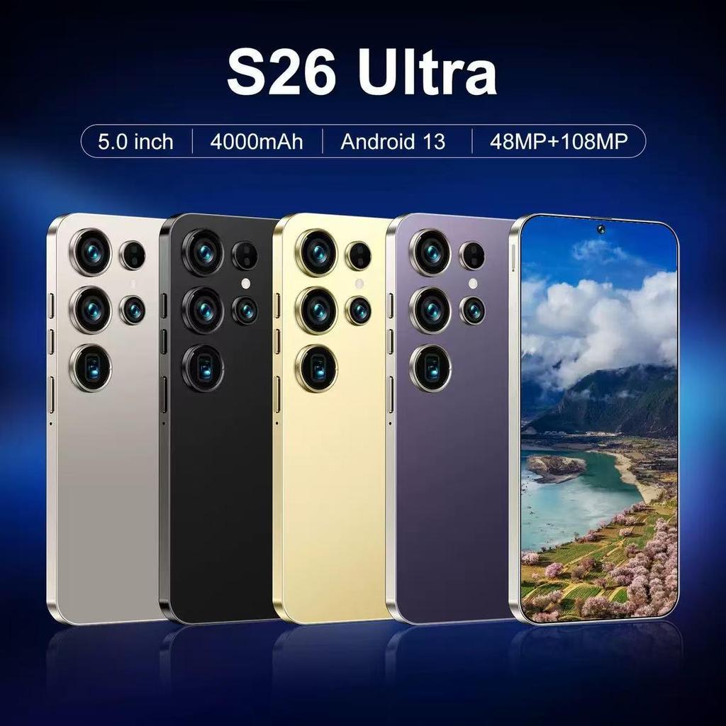 Android Смартфон S26 Ultra с большим экраном 16+1ТБ
