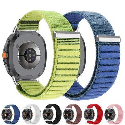 Тканевый ремешок для Samsung Galaxy watch 8/8 classic 46 мм 44 мм 40 мм Нейлоновый спортивный браслет ремешок correa bracelet Galaxy watch8 Band