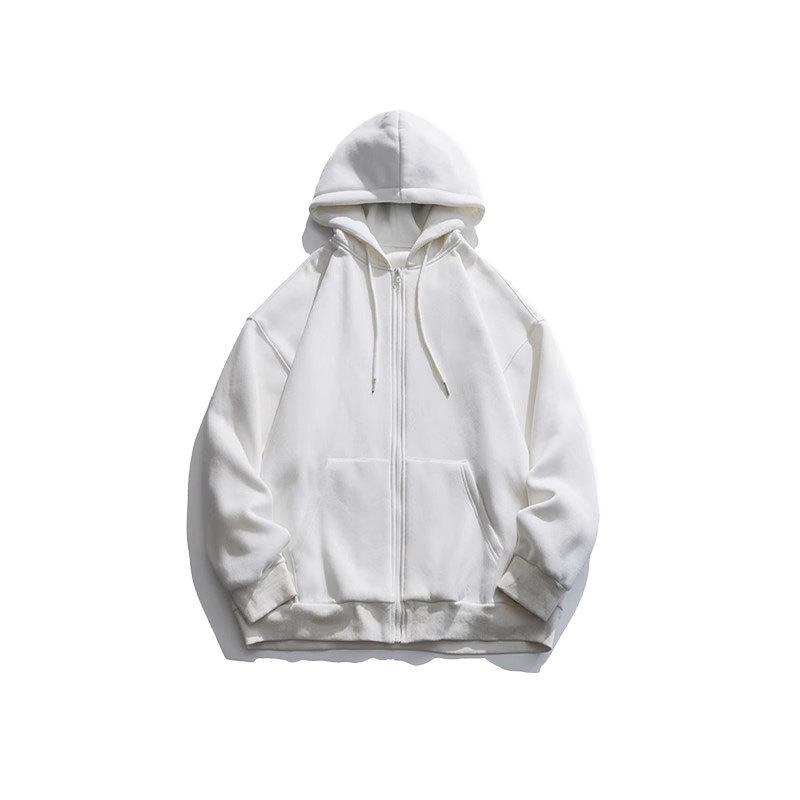 Женская толстовка с капюшоном оверсайз - Новый кардиган свободного кроя весна/осень 2024