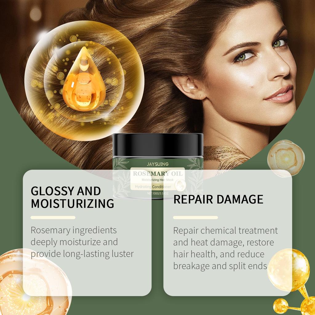 Уход за волосами Натуральная маска для волос Увлажняет и увлажняет кожу головы Маска для волос, чтобы уменьшить секущиеся кончики и сухие волосы Масло для волос