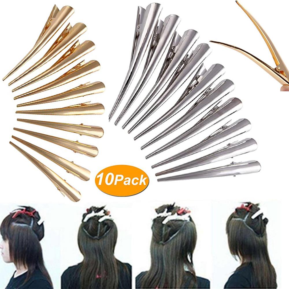 DIY For Hairdressing Hair Styling Non-slip Alligator Clips Hair Clips Duckbill Clips Hairpins