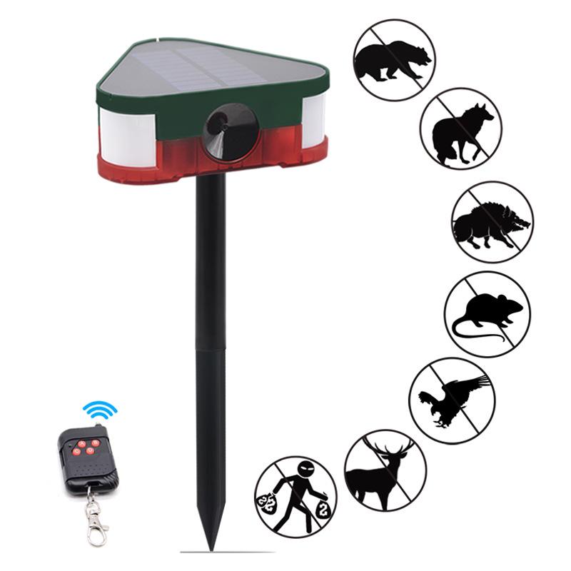 Solar Ultrasonic Animal Repeller: Birds, Mice, Dogs, and Wild Boars