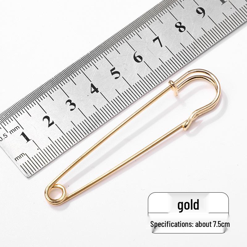 Большая булавка для шали, пряжка для свитера, брошь - Ручная работа, аксессуар для DIY-украшений