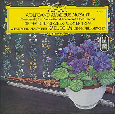 Виниловая пластинка WOLFGANG AMADEUS MOZART GERHARD TU Flotenkonzert Концерт для флейты № 2530527 Deutsche Grammo 1975 Германия Классика Б/у
