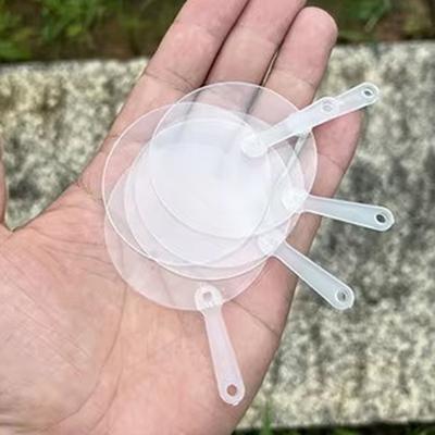 5 шт. мини прозрачный пустой веер детский DIY пустой ручной веер сценический веер декор для DIY ремесла сделать ручной веер для граффити