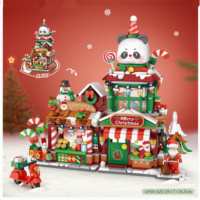 Flowers Diy Decoration Blocks Home Decoration Model Building Blocks Toys Assembly Toy Christmas Gift For Children Adult 4811