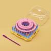 Flower Knitting Loom Convenient Compact Practical Flower Maker Weaver Tool Home Supply