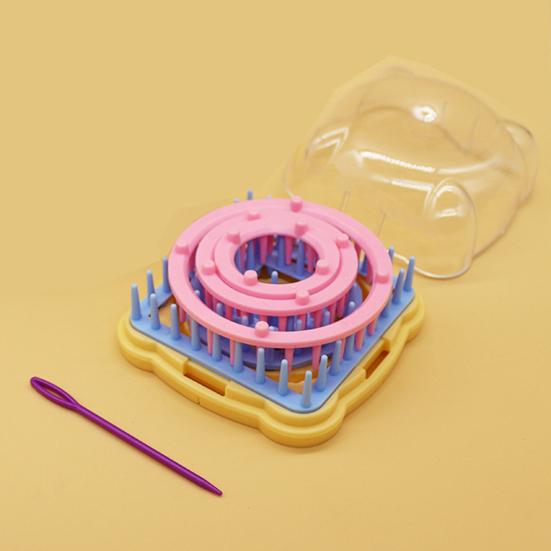 Useful Wide Application Easy To Use Flower Loom Square Weaving Home Supply