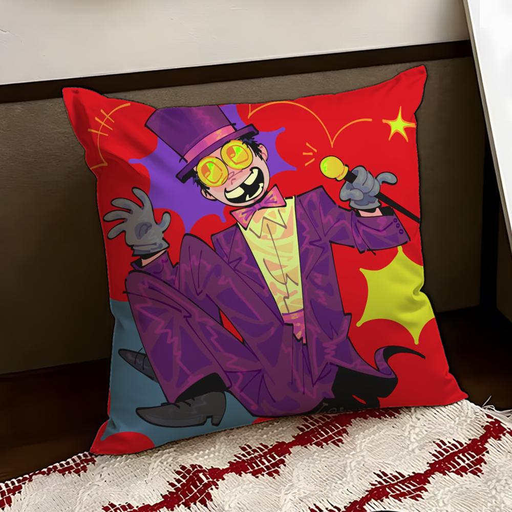 Cool Cartoon SSuperjail Cushion Cover Reversible Soft Durable Pillow Cover Home  Car MultiScene Use for Daily Comfort