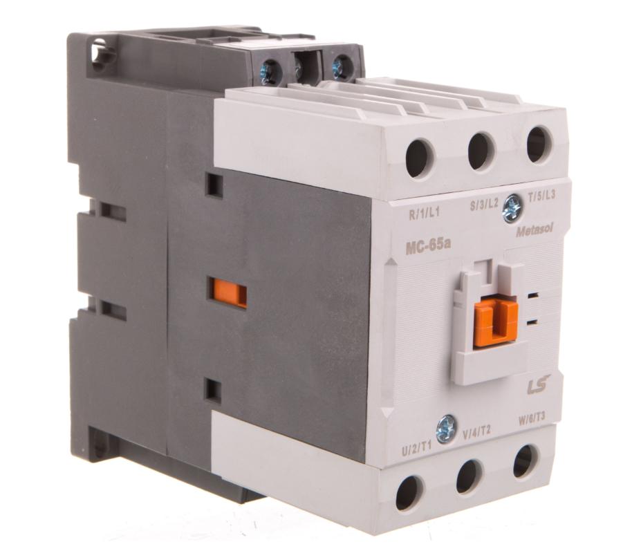 Stycznik 65A 3P 30Kw 24V Ac 1Z1R Mc-65A 24Vac 1A1B