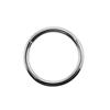 Пирсинг-украшение для носа в виде закрытого кольца из нержавеющей стали 316L