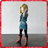 Фигурка Android 18 из Dragon Ball Z, ПВХ, с подвижными суставами, 27 см, модель персонажа аниме, изысканное украшение для рабочего стола, коллекционный подарок