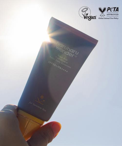 HARUHARU WONDER Солнцезащитный крем для лица Black Rice Pure Mineral Relief Daily Sunscreen 50 мл