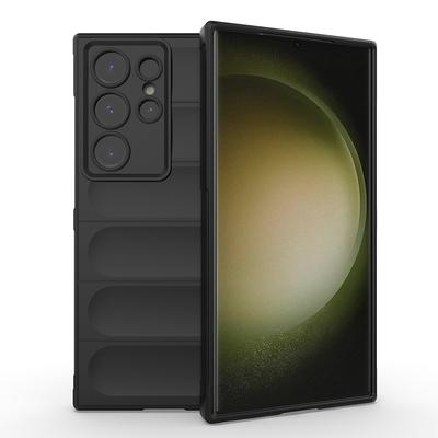 Противоударный чехол для Samsung S21 S22 S23 FE S24 Ultra Plus Note 20 Ultra A35 A05S A55 A52 A15 5G Мягкий силиконовый защитный матовый чехол