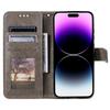 For iPhone 16 Pro Max Stand Case Imprinted Totem PU Leather Wallet Phone Cover