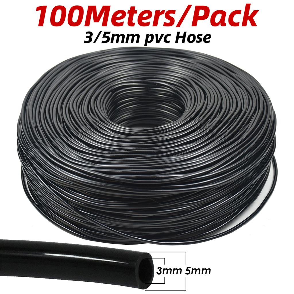 Набор для капельного полива Kesla 10-100 м 4-ходовой 2-ходовой 8 л Капельная стрелка Шланг 3/5 мм Система полива Капельница Дождеватель Посадка в горшки Теплица