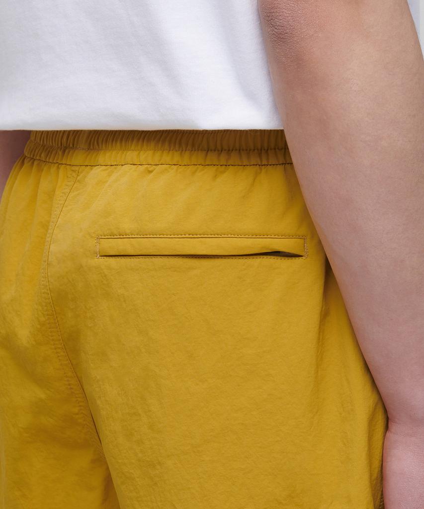 MUSINSA STANDARD Nylon Banding Shorts_7.5 Inch [Mustard]