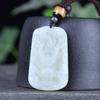 Xinjiang Hotan Jade Dragon pendant for men and women Jade pendant Jade pendant Jade necklace Blue white jade with certificate