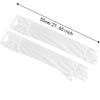 Long Length Satin Gloves Satin Fabric Long Gloves Elegant Bridal Wedding Gloves  Cosplay