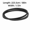 Black Lawn Mower Belt 144200 Drive Belt Transmission Drive Belt  Lawn Mower Replacement
