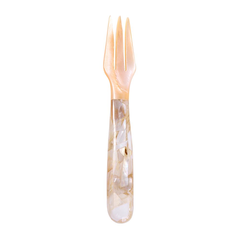 Creative Condiment Scoop Coffee Tableware Caviar Fork Shell Spoon Teaspoon Ice Cream Dessert Spoon
