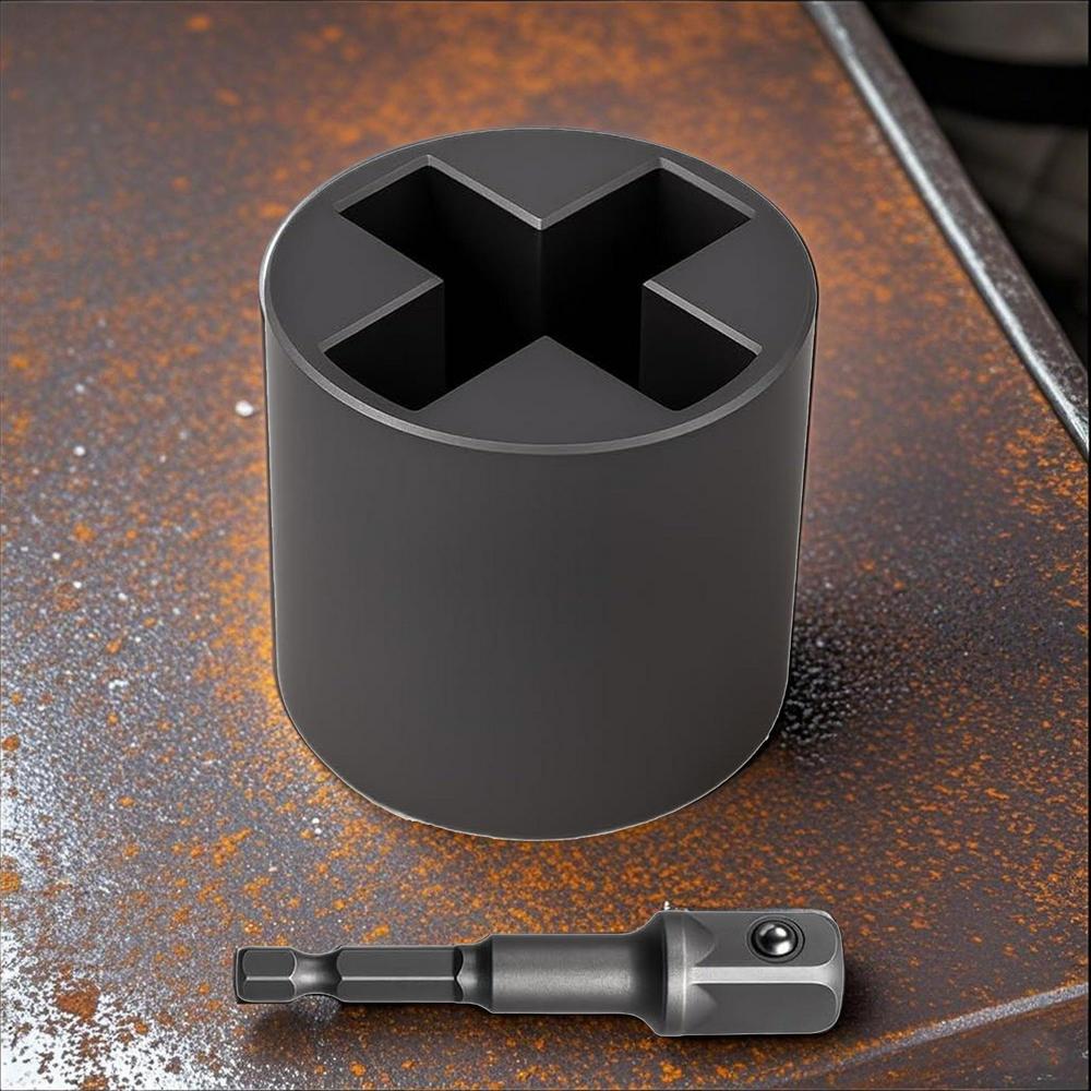 Ножничный домкрат Адаптер для дрели Гнездо для домкрата РВ Адаптер для дрели Стальная насадка Стабилизатор для кемпинга РВ Дом Гараж Выравнивание РВ