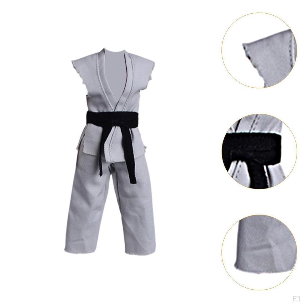 1/12 Фигурки Самурай Кимоно 6" Фигурка Боевая форма Дзюдо Косплей Дети Взрослые Подарки Стильный