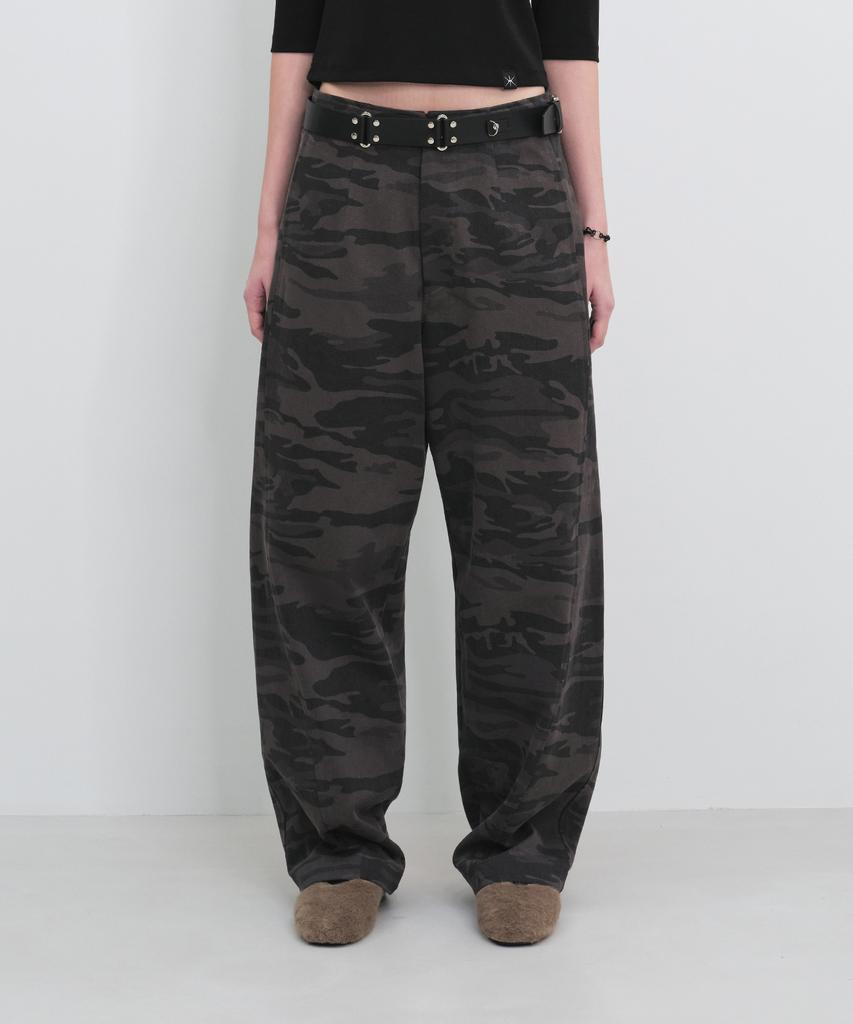 Вертикальные брюки Yunse (Camo)