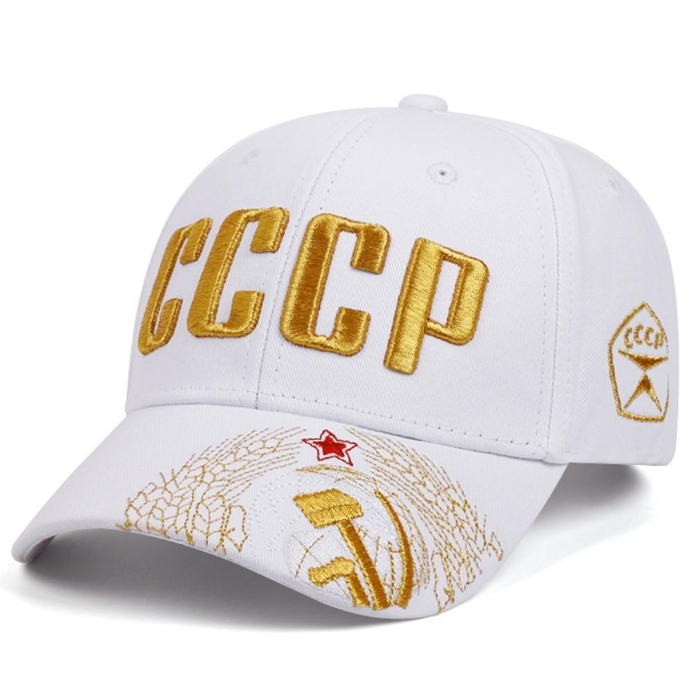 Русская Национальная Символика СССР Вышитая Бейсболка Хип-Хоп Регулируемая Кепка с Козырьком Хлопковые Кепки Snapback Для Мужчин Женщин Унисекс
