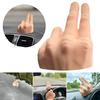 Waving Hand Ornament 3D Printed Car Dashboard Ornament Car Salute Greeting Waving Hand Statue