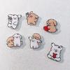 Korean Cute Cartoon Puppy Grip Magnetic Socket Pocket Stand Phone Grip Tok Bracket For iPhone Samsung Xiaomi Ring Finger Holder
