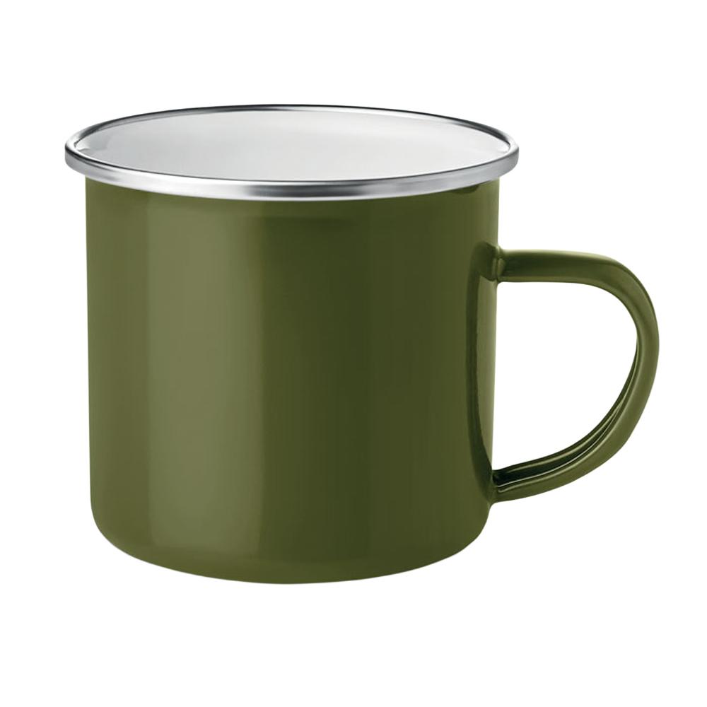 MidOcean Plateado Enamelled Metal 350ml Mug