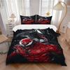 Venom Carnage Unite Print 3Pcs Bedding Setduvet Cover With 2 Bedropillowcase Home Birthday Gift