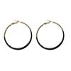 Серьги Pure Sweet Drip Glaze Large Circle Earrings Trendy Big Hoop Earring Female