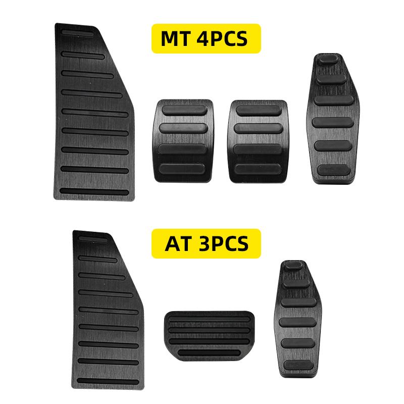 Алюминиевая автомобильная педаль акселератора, тормоза, подставка для ног, педали, накладка, аксессуары для Suzuki Jimny Sierra JB64 JB74 2019-2024 2024