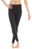 Fact factory Укороченные хлопковые женские леггинсы, смесь, Сделано в Японии, (Размеры 3L-4L, Черный)