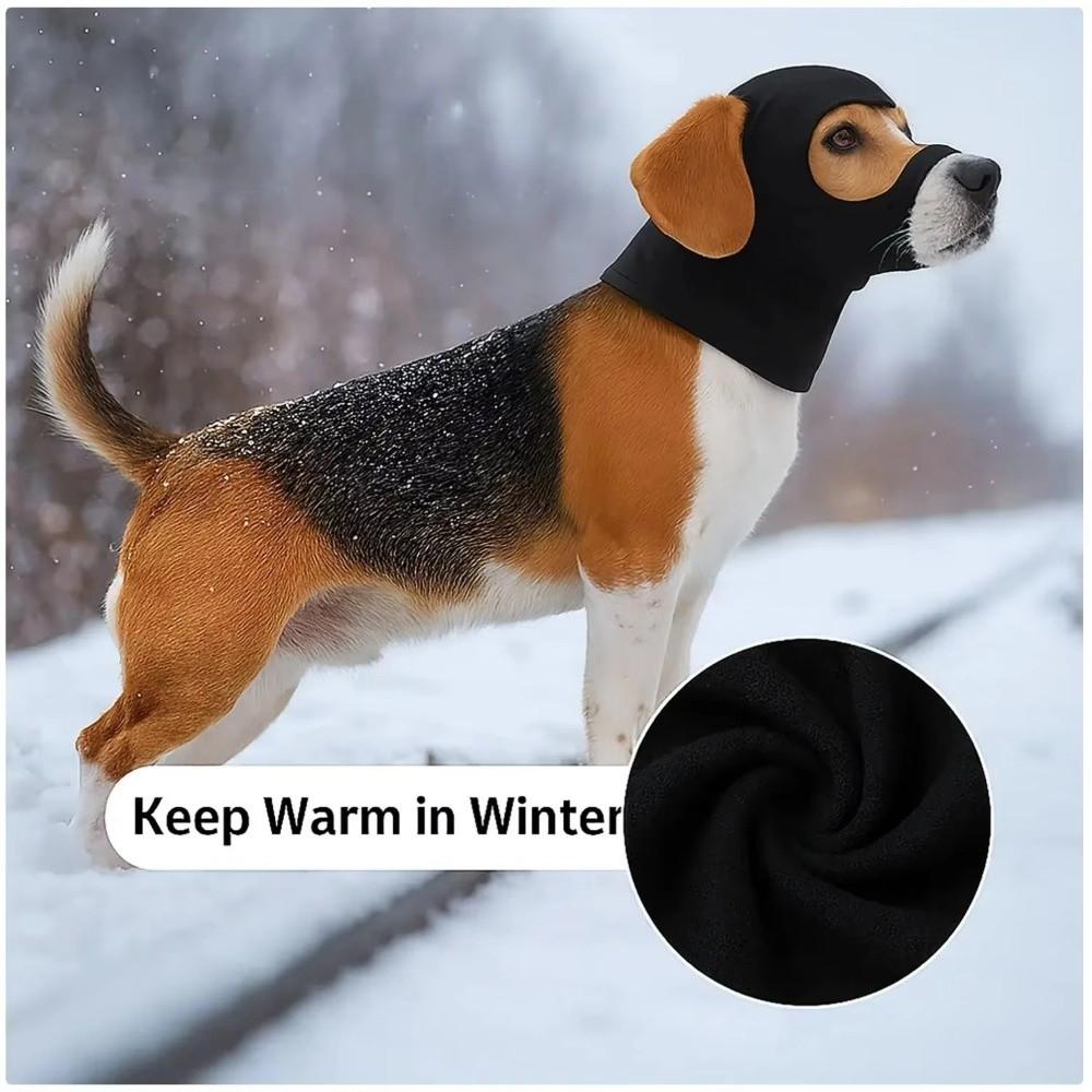 New Warm Dog Face Mask Headgear Multiple Sizes To Choose From Headwear Decoration Leisure Minimalist Pet Supplies