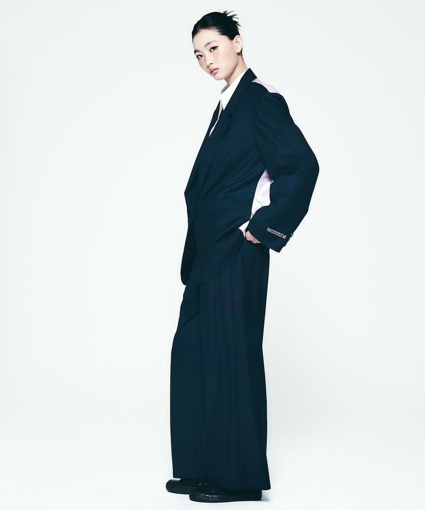 SOIFUCAN [Set-Up] Match Mix Blazer + Pants
