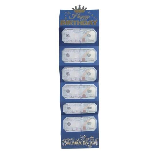 Конверт для денег на день рождения для наличных DIY держатель для денег и подарочная карта