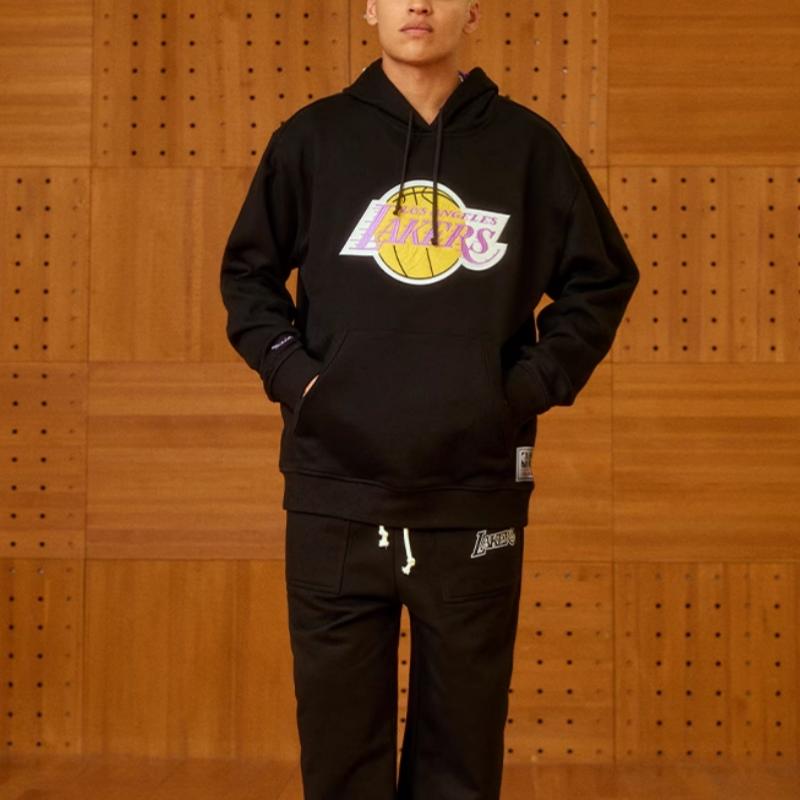 Свитшот Mitchell & Ness x NBA Унисекс Черный NBAHD0012LAL200