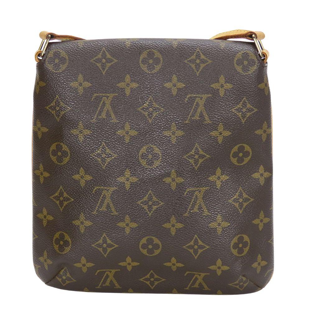 Used LOUIS VUITTON Shoulder Bag Mudget Salsa M51258 Short Shoulder Monogram/Nume leather Brown