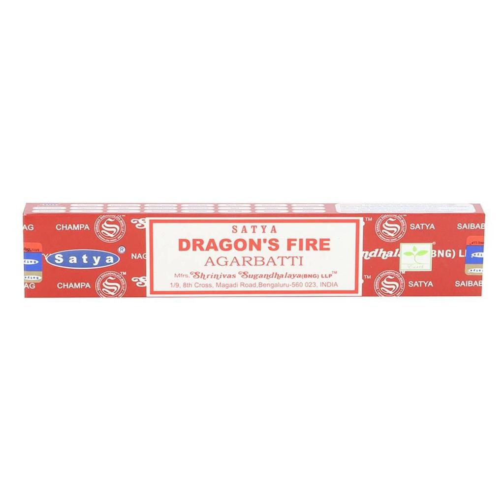 Satya Dragon´s Fire Incense Sticks (Pack of 12)