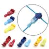10/20set T-Tap Wire Clip Snap Splice Terminals Crimp Wire Connector Waterproof Quick Electrical Connector T-Tap Wire Connectors