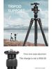 Тренога для DSLR и беззеркальных камер, 8 секций, A254P+Q5, для профессиональной фото- и видеосъемки - Портативная селфи-тренога.